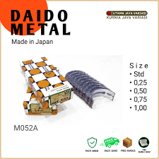 Metal Duduk Toyota Kijang 7K Kapsul 1800cc M052A STD Daido Jepang Asli